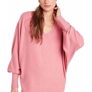 Saturday Sunday by Anthropologie Rhea V neck Hacci butterry soft sweater xsmall